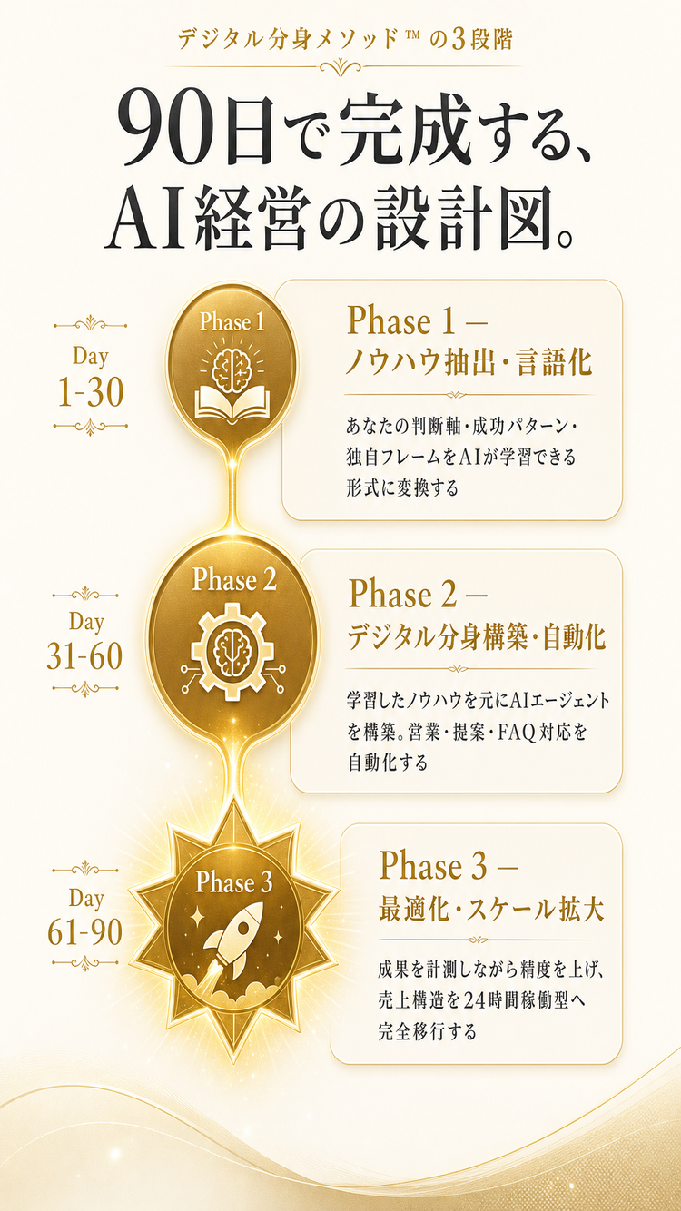 3フェーズロードマップ
