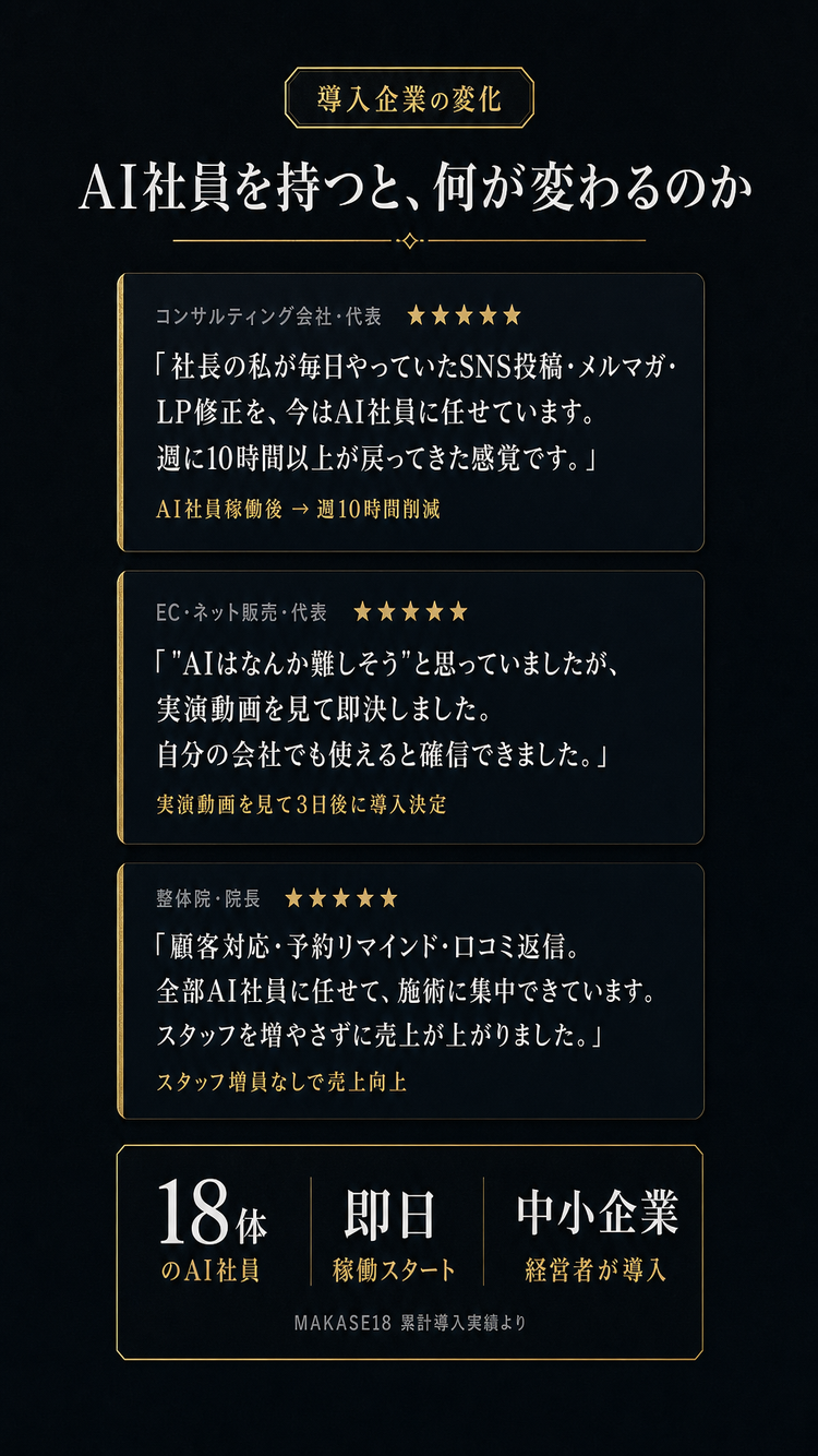 実績・証拠